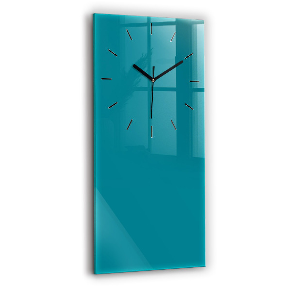 Vertical wall clock Sea color