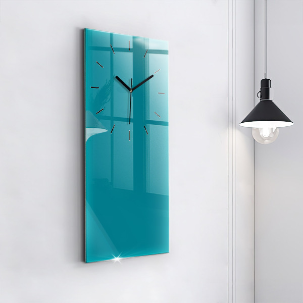 Vertical wall clock Sea color
