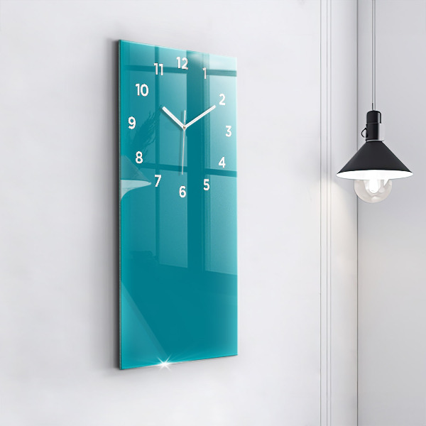 Vertical wall clock Sea color