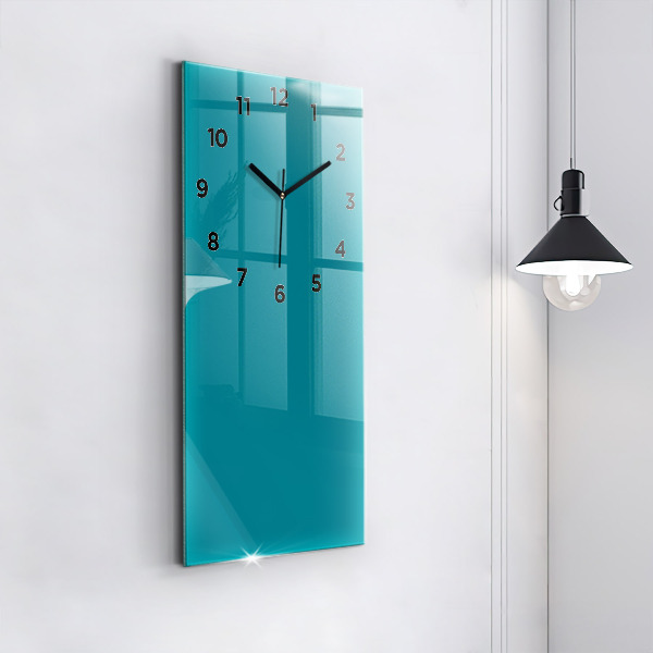 Vertical wall clock Sea color
