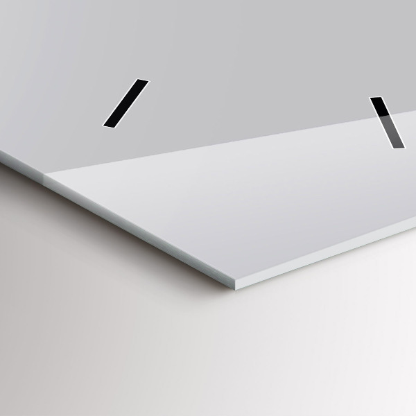 Vertical wall clock Color light gray