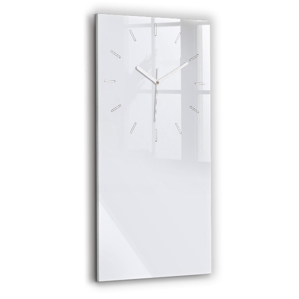 Vertical wall clock Color dark white