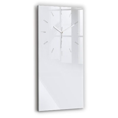 Vertical wall clock Color dark white