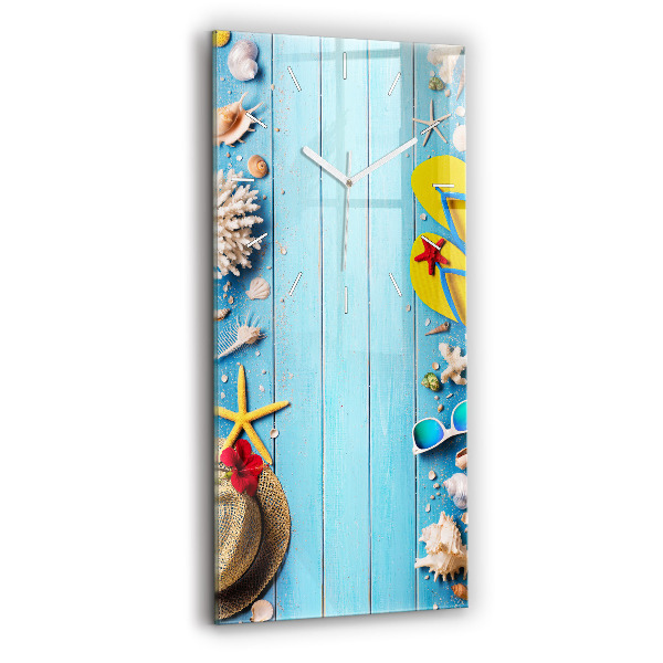 Vertical wall clock Beach accessories