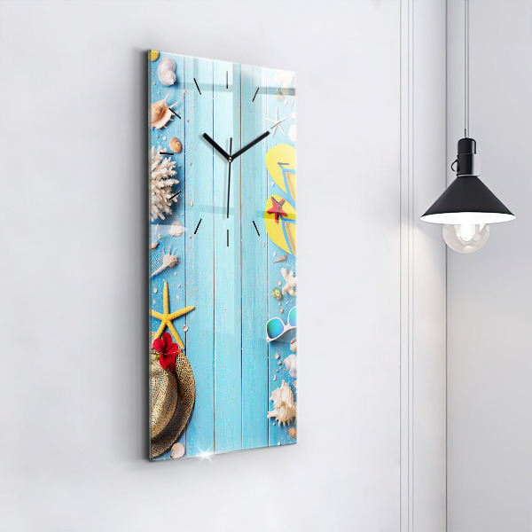 Vertical wall clock Beach accessories