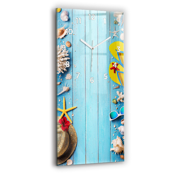 Vertical wall clock Beach accessories