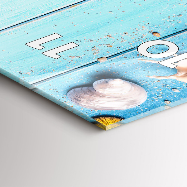 Vertical wall clock Beach accessories