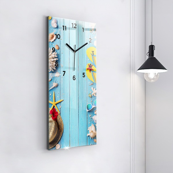 Vertical wall clock Beach accessories