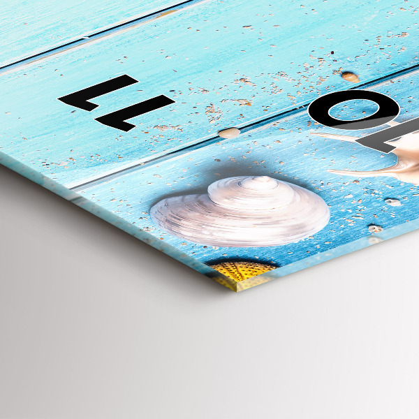 Vertical wall clock Beach accessories