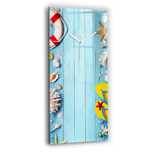 Vertical wall clock Beach accessories