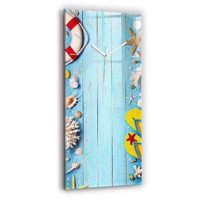Vertical wall clock Beach accessories