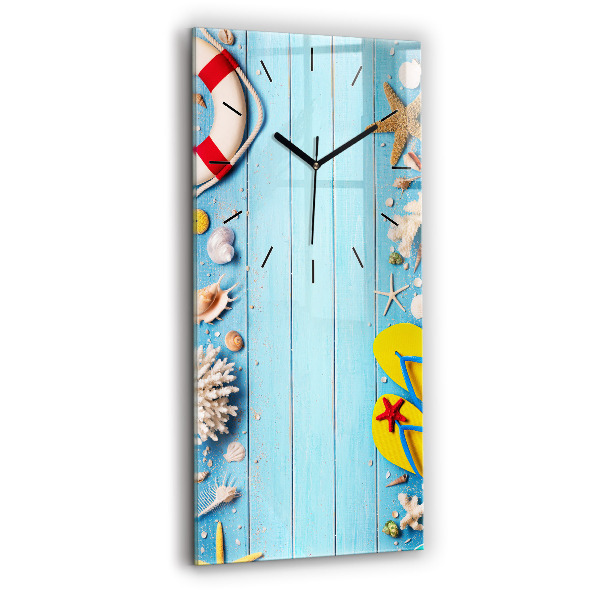 Vertical wall clock Beach accessories