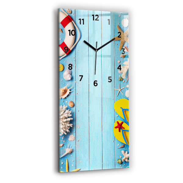 Vertical wall clock Beach accessories