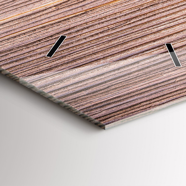 Vertical wall clock Peppers