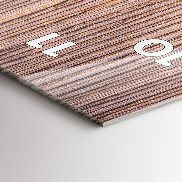 Vertical wall clock Peppers