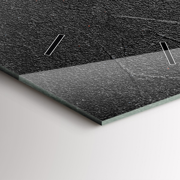 Vertical wall clock Red peppers