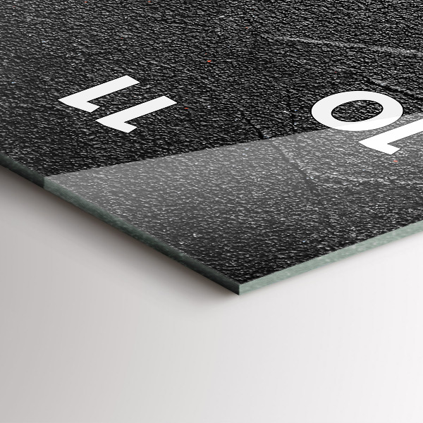 Vertical wall clock Red peppers