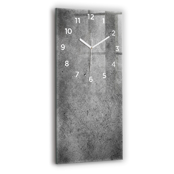 Vertical wall clock Industrial wall