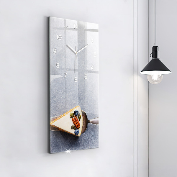 Vertical wall clock A piece of cake