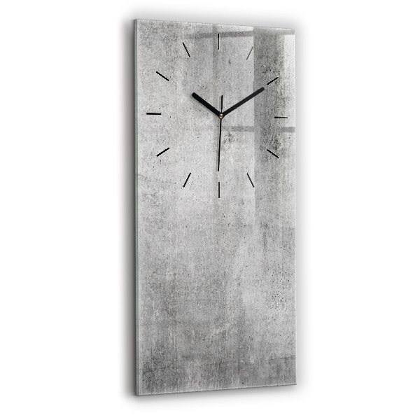 Vertical wall clock Raw wall