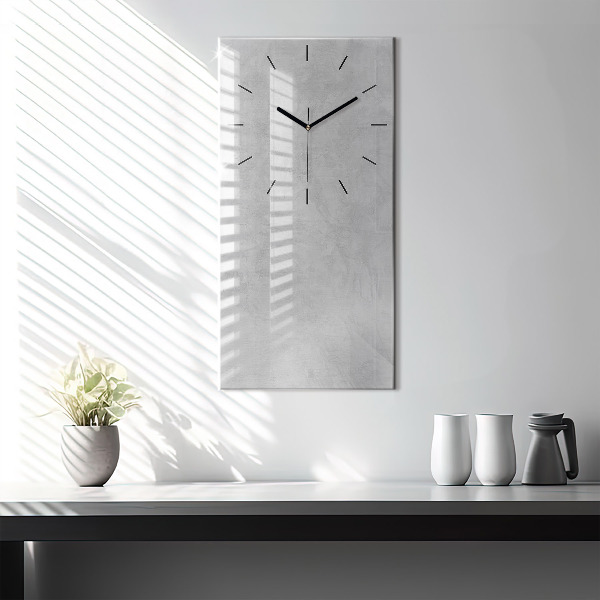 Vertical wall clock Stone wall
