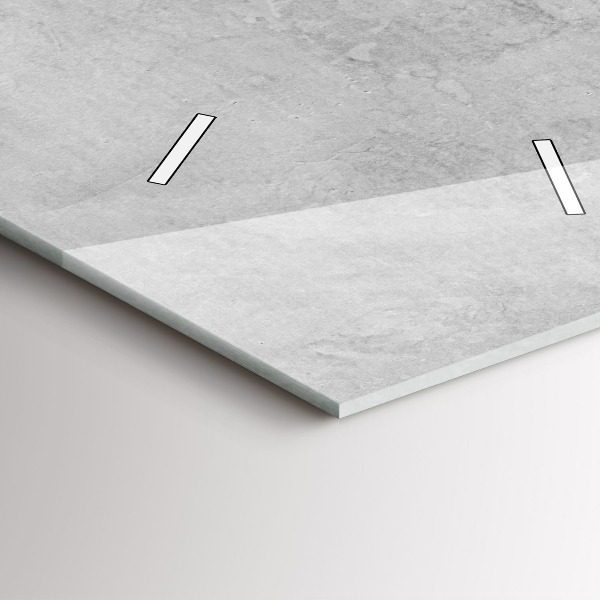 Vertical wall clock Stone wall