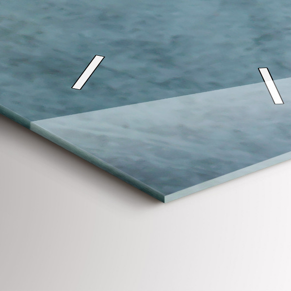 Vertical wall clock A cup of coffee