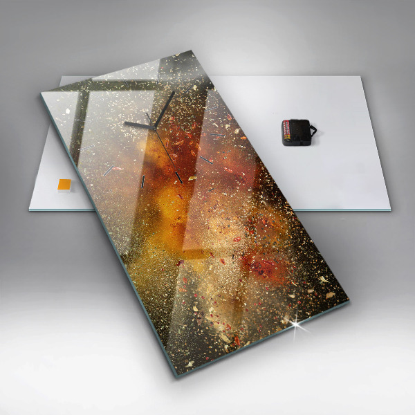 Vertical wall clock Spice abstraction