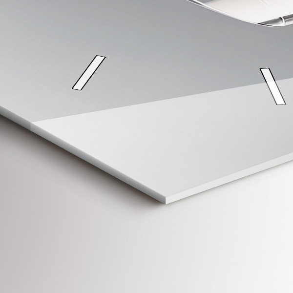 Vertical wall clock A glass of red wine