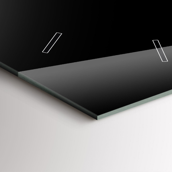 Vertical wall clock A cup of coffee