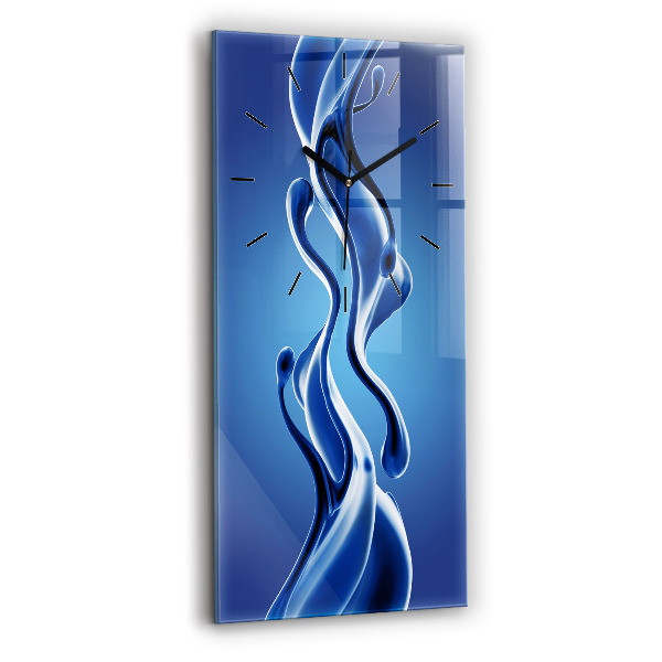 Vertical wall clock Liquid abstraction