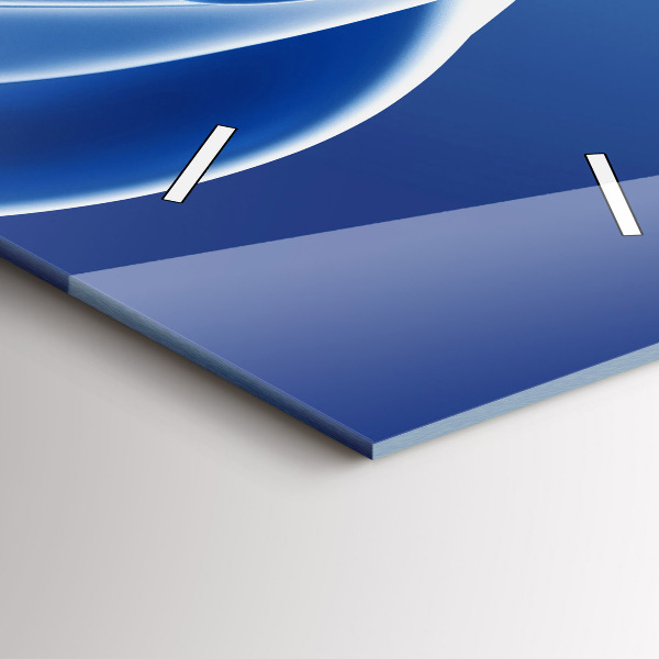 Vertical wall clock Liquid abstraction