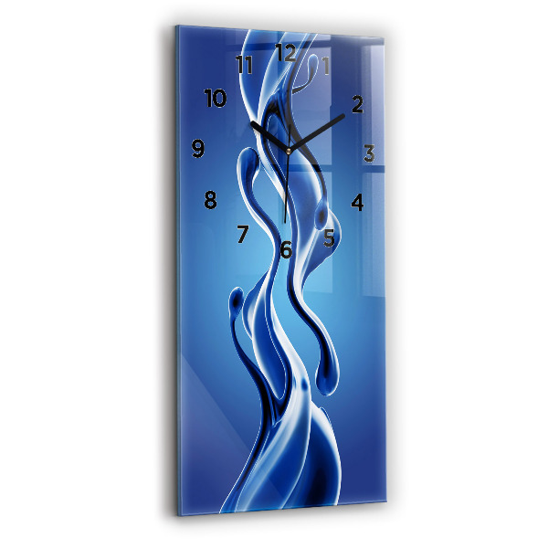 Vertical wall clock Liquid abstraction