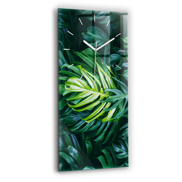Vertical wall clock The Tropical Side of Nature