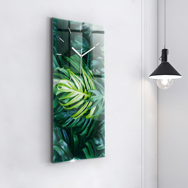 Vertical wall clock The Tropical Side of Nature