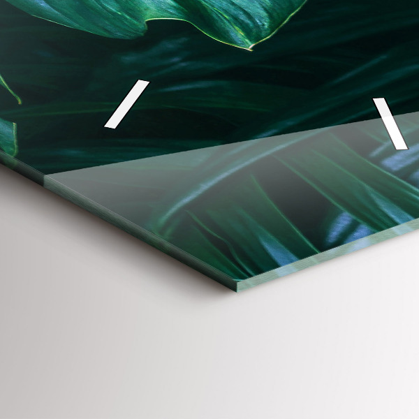 Vertical wall clock The Tropical Side of Nature