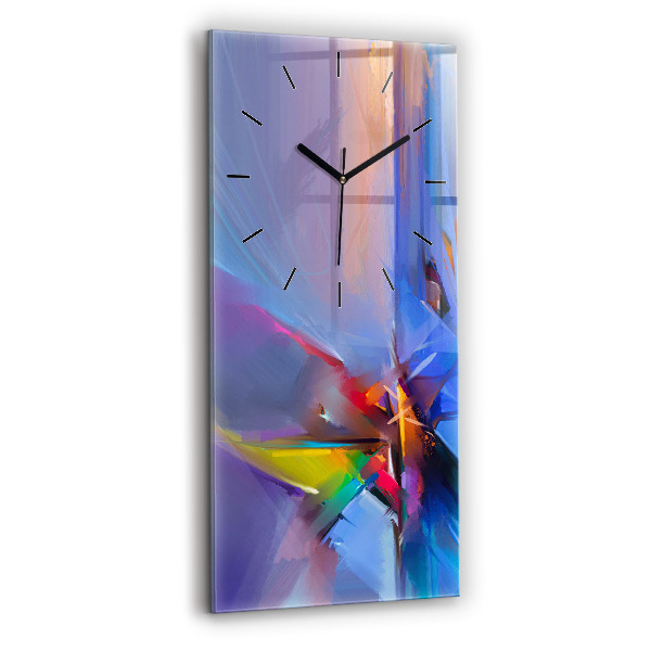 Vertical wall clock Seascape