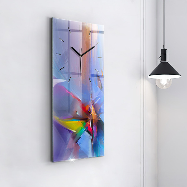 Vertical wall clock Seascape