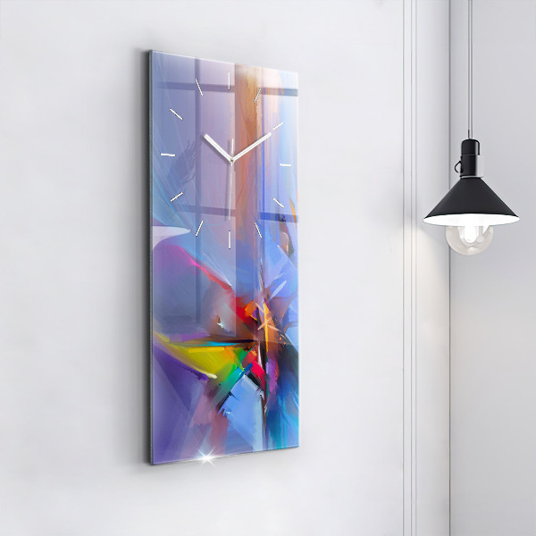 Vertical wall clock Seascape