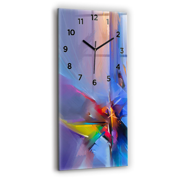 Vertical wall clock Seascape