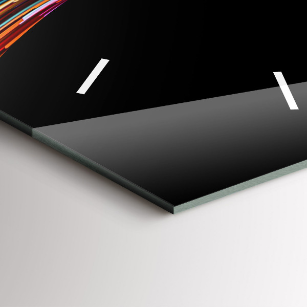 Vertical wall clock Emotional art