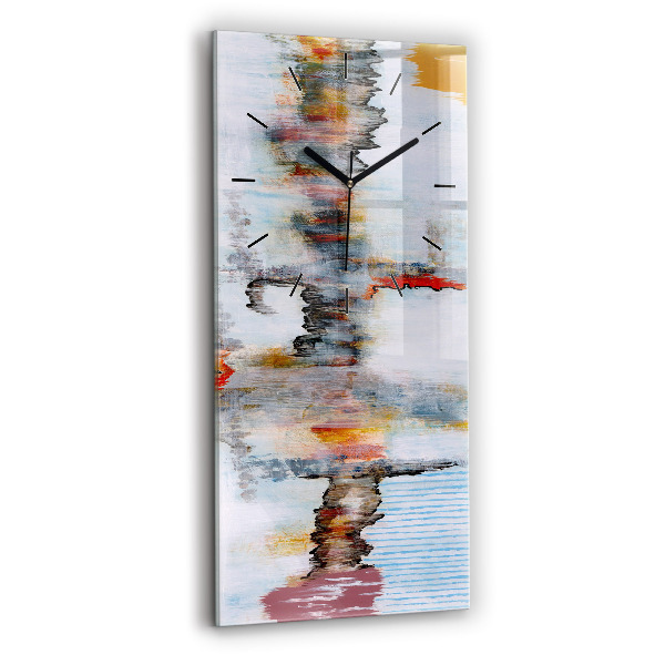 Vertical wall clock Abstraction