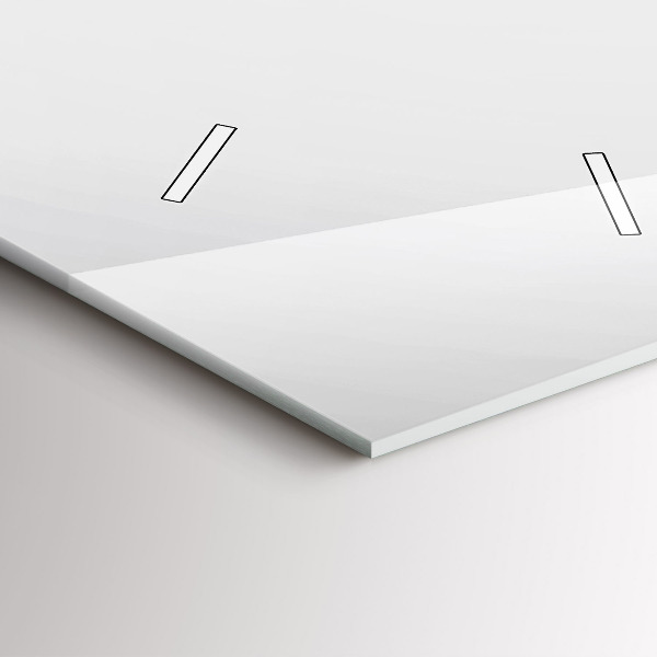 Vertical wall clock Abstract lines