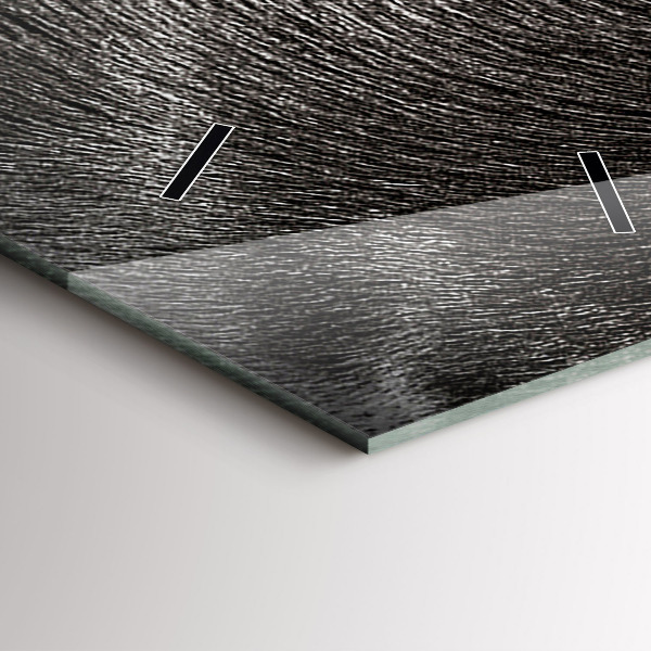 Vertical wall clock Scottish Fold Dog and Cat