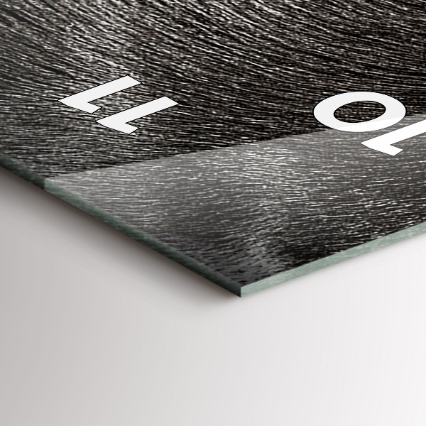 Vertical wall clock Scottish Fold Dog and Cat