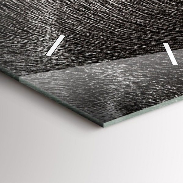 Vertical wall clock Scottish Fold Dog and Cat