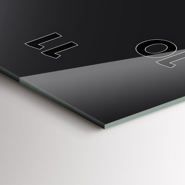 Vertical wall clock Moon phases