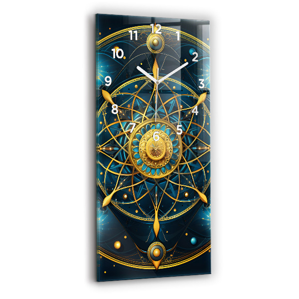 Vertical wall clock Horoscope clock