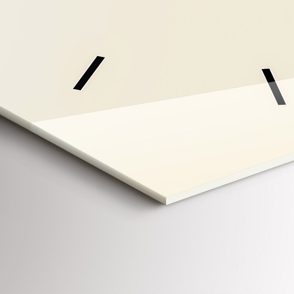 Vertical wall clock Abstract deer