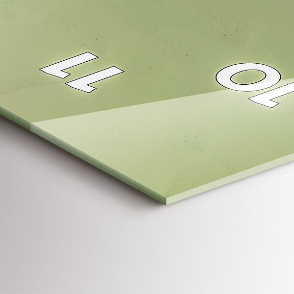 Vertical wall clock Graphic moose